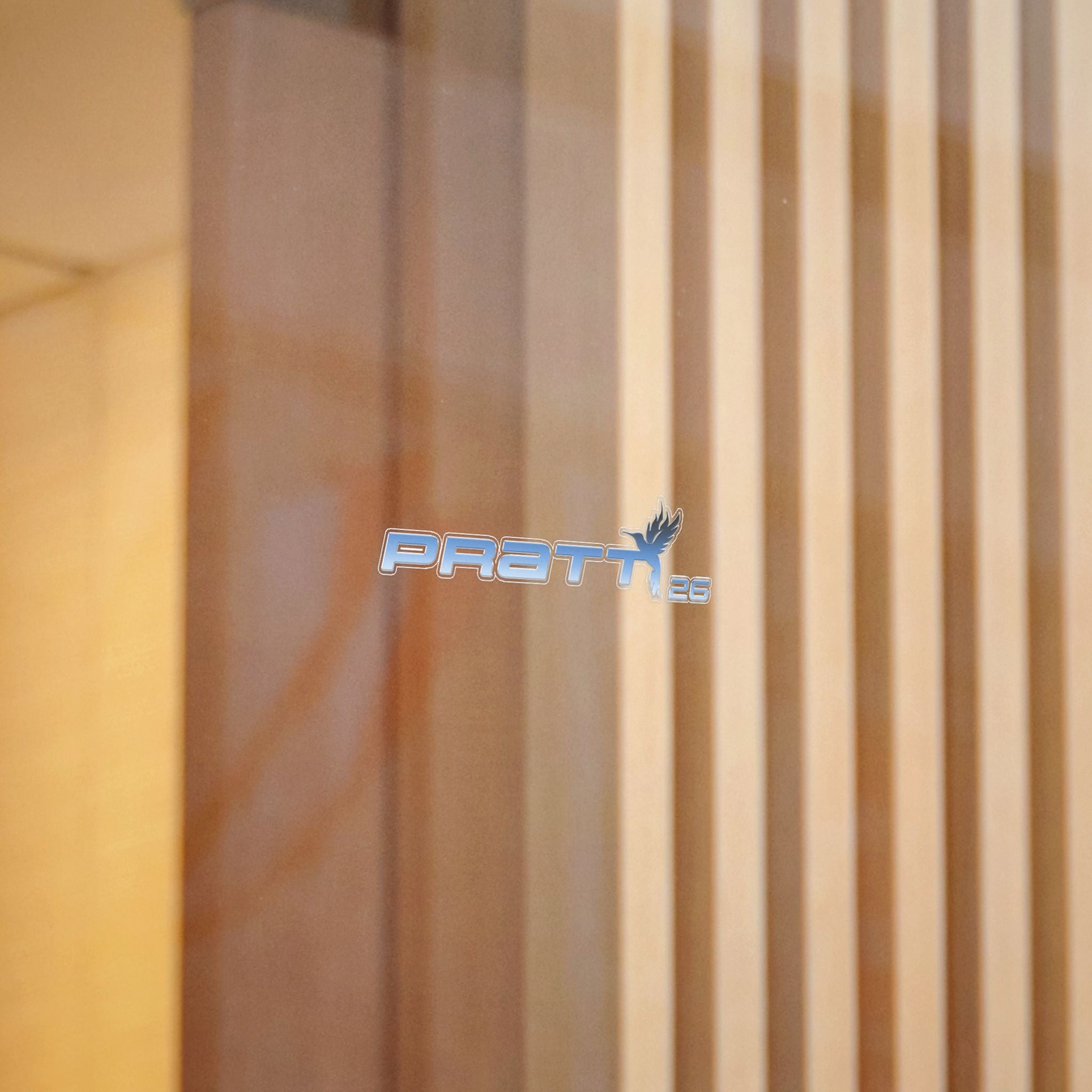 Pratt '26 Transparent Sticker