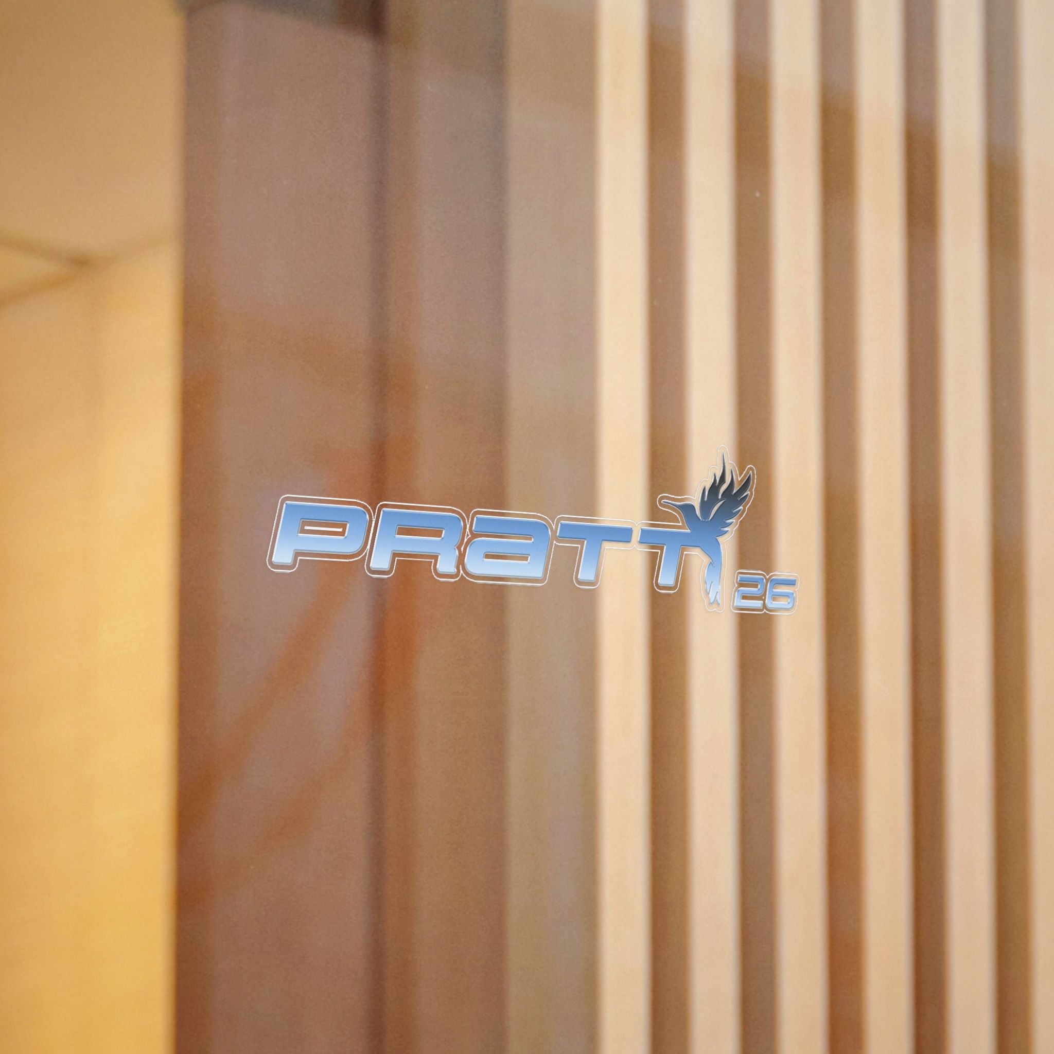 Pratt '26 Transparent Sticker